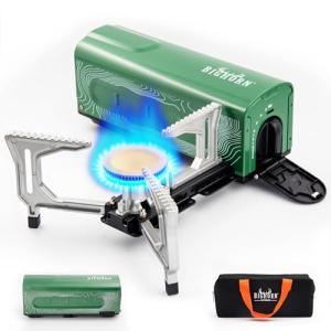 Portable Butane Camping Stove with Carry Bag