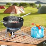 Portable Windproof Camping Stove with Carry Case