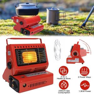 2-in-1 Portable Propane Heater and Stove