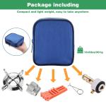 Compact Camping Stove with Propane Adapter