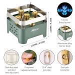 Compact Outdoor Camping Stove with Carrying Case