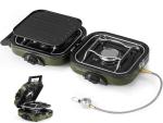 Naturehike Portable 2 Burner Camping Stove with Griddle
