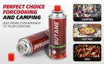 Portable Butane Fuel Canisters for Camping Stoves