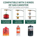 Compact Outdoor Camping Stove with Carrying Case