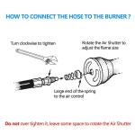 High-Output Portable Propane Camping Stove