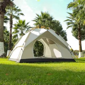 Quick Setup Automatic Camping Tent with Zipper Closure