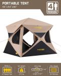 Fanttik Outdoor Alpha C4 Instant 4-Person Cabin Tent