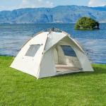 Quick Setup Automatic Camping Tent with Zipper Closure