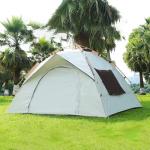 Quick Setup Automatic Camping Tent with Zipper Closure