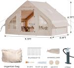 Inflatable Waterproof Tent for 6 Campers