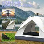 Quick Setup Automatic Camping Tent with Zipper Closure