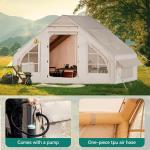 Inflatable Waterproof Tent for 6 Campers