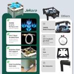 Compact Outdoor Camping Stove with Carrying Case