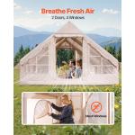 Inflatable 5-8 Person Camping Tent with Pump