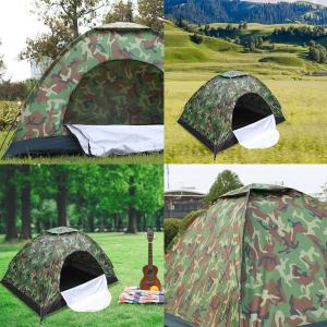 Waterproof 1-2 Person Camouflage Camping Tent