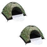 Waterproof 1-2 Person Camouflage Camping Tent