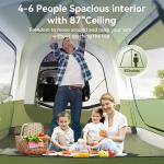 H&ZT 6-Person SUV Car Tent with Awning