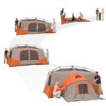 Ozark Instant 14x14 Family Cabin Tent for 11