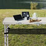 Portable 3ft Folding Camping Table with Adjustable Height