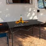 Collapsible Portable Camping Table - 37x20 Inches