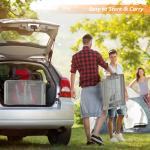 Portable Folding Grill Table with Mesh Top