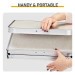 Portable 3ft Folding Camping Table with Adjustable Height