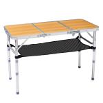 Portable 3ft Folding Camping Table with Adjustable Height