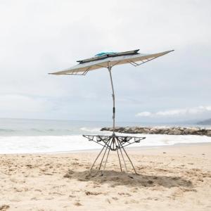 Portable Camping Table with Umbrella by SHFT Outdoors