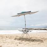 Portable Camping Table with Umbrella by SHFT Outdoors