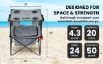Portable Folding Tailgate and Beach Table