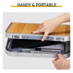 Portable Folding Camping Table with Adjustable Height