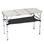 3ft Adjustable Height Folding Picnic Table for Camping