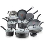 T-fal 17-Piece Nonstick Cookware Set for Camping