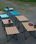 iClimb Ultralight Folding Camping Table with Bag
