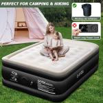 Kayfia 18" Air Mattress with Wireless Pump