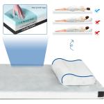 Thick Memory Foam Camping Sleeping Pad for Outdoor Use