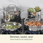 Cuisinart 11-Piece Stainless Steel Camping Cookware Set