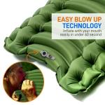 SereneLife Ultralight Backpacking Sleeping Pad 75"x26