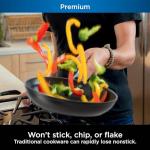 16-Piece Ninja NeverStick Non-Stick Cookware Set