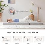 4-Inch Tri-Fold Memory Foam Mattress for Travel