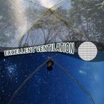 4-Person Waterproof Blackout Camping Tent with Rainfly