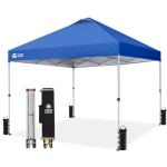 CROWN SHADES 10x10 Pop Up Sun Canopy Tent
