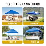 CROWN SHADES 10x10 Pop Up Sun Canopy Tent