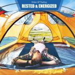 72" Portable Memory Foam Camping Mattress