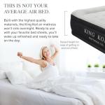 Queen Air Mattress with Built-in Pump for Camping