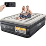 OhGeni Queen Air Mattress with Built-in Pump