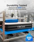 OhGeni Queen Air Mattress with Built-in Pump