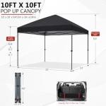 10x10 Pop Up Canopy Tent with Sandbags