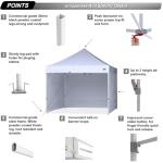 ABCCANOPY 10x10 Easy Pop Up Canopy Tent
