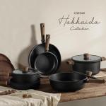 CAROTE 16-Piece Nonstick Cookware Set for Camping